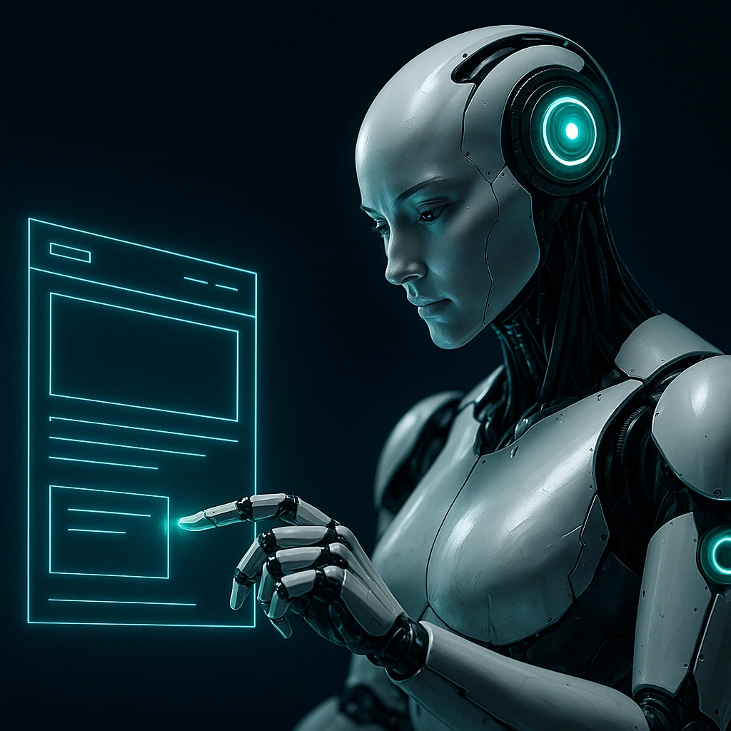 ホームページのワイヤーフレームを組み立てるAIエージェント